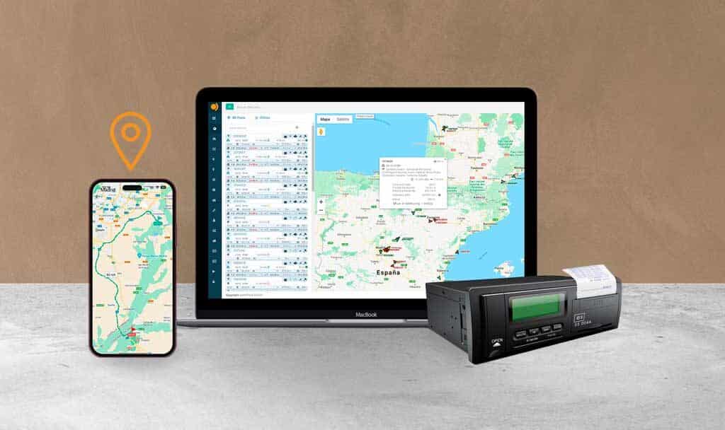 Descarga remota de tacógrafo